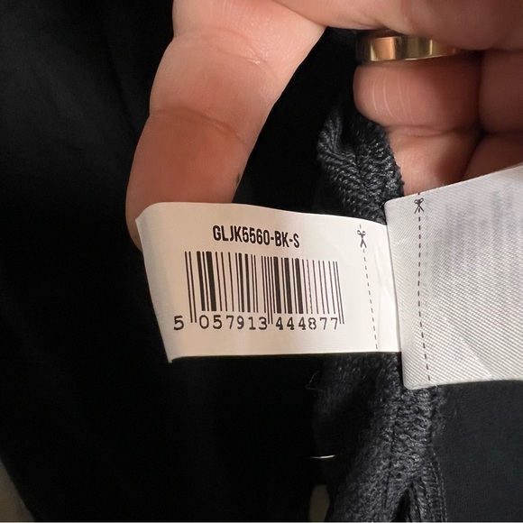 Gymshark x Whitney Simmons Oversize robe v3 black womens size S - Picture 11 of 14